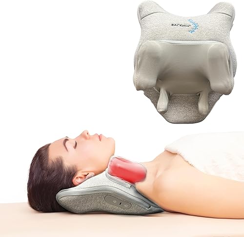 Miniatura 2 de Almohada de masaje 3D Shiatsu de amasamiento profundo con terapia de calor calmante para espalda, cuello y hombros Experimenta un masaje avanzado
