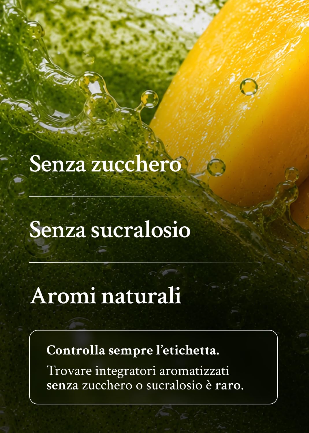Intenson Green Formula Mango, Super Greens in Polvere, Superfood Blend con Chlorella, Spirulina, Ashwagandha con OPC e Moringa, Senza Zucchero, Naturalmente Dolcificato, Bevanda Funzionale, 300 g