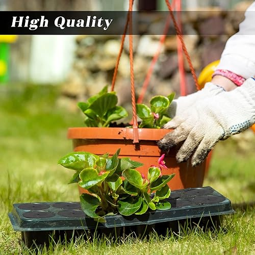 Miniatura 3 de Lallisa 240 collares de clonación de 2 pulgadas, sistema de cultivo hidropónico, insertos de espuma para germinación de plantas hidropónicas,