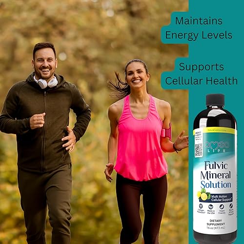 Miniatura 6 de Mineral de ácido fúlvico - Apoya el intestino, la digestión, el cerebro y el sistema inmunológico, aminoácidos esenciales y minerales traza - 16 oz