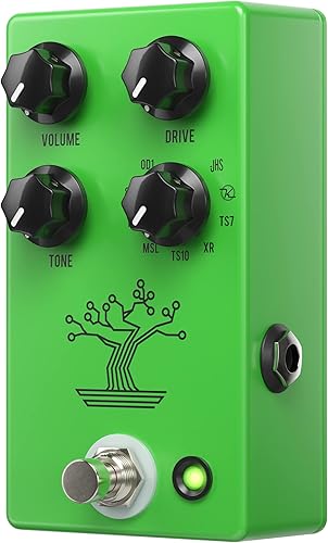 Miniatura 2 de JHS Overdrive Pedal de efectos de guitarra, Verde