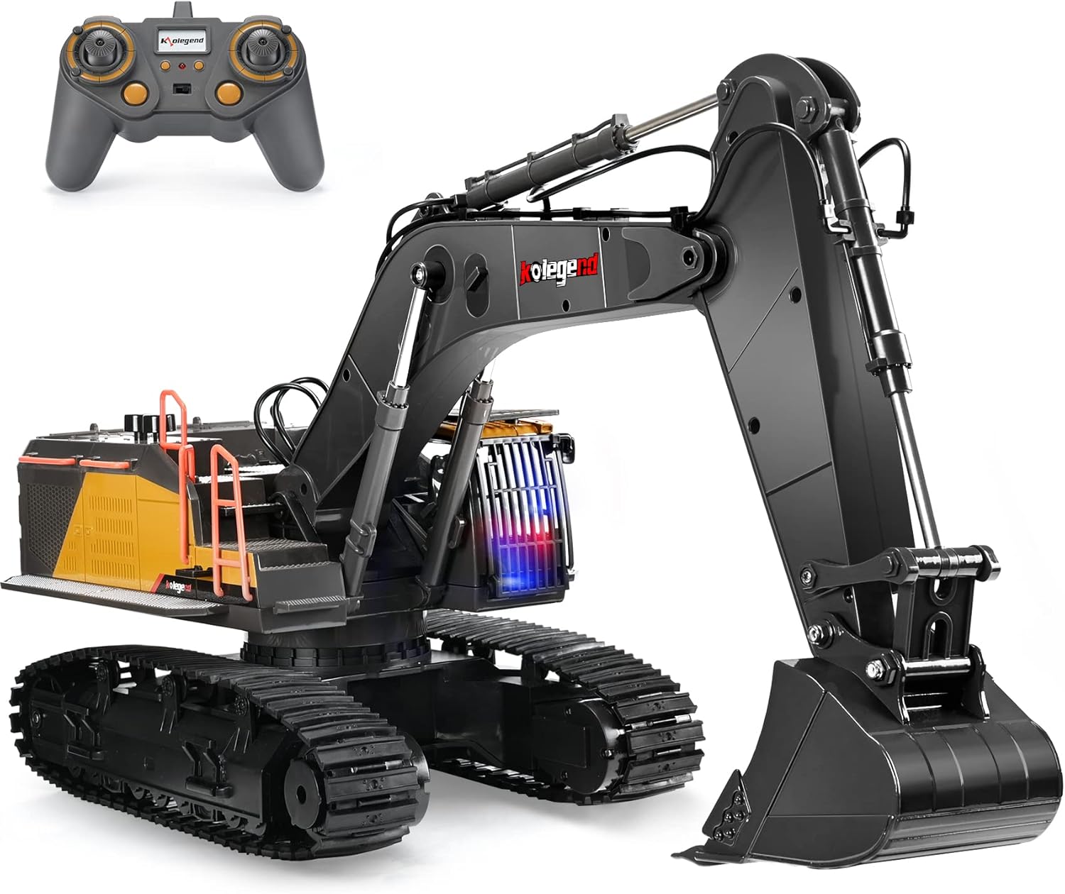 kolegend Remote Control Excavator Toy 1/14 Scale RC
