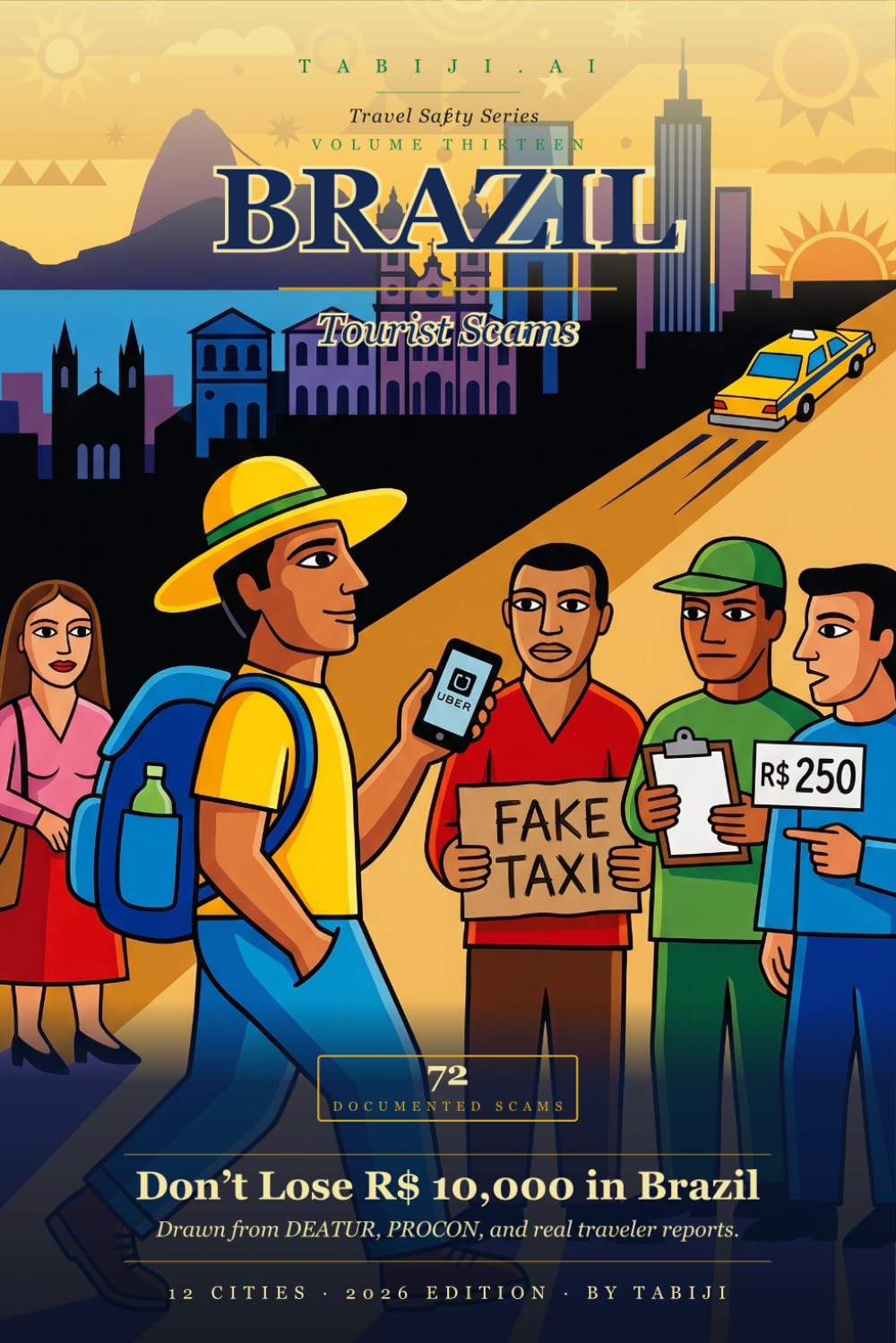 Brazil Tourist Scams 2026: 72 Real Scams Across Rio, São Paulo, Salvador, the Amazon & 8 More Cities — Drawn from Brazilian Police Records, Consumer-Protection Advisories, and Real Traveler Reports