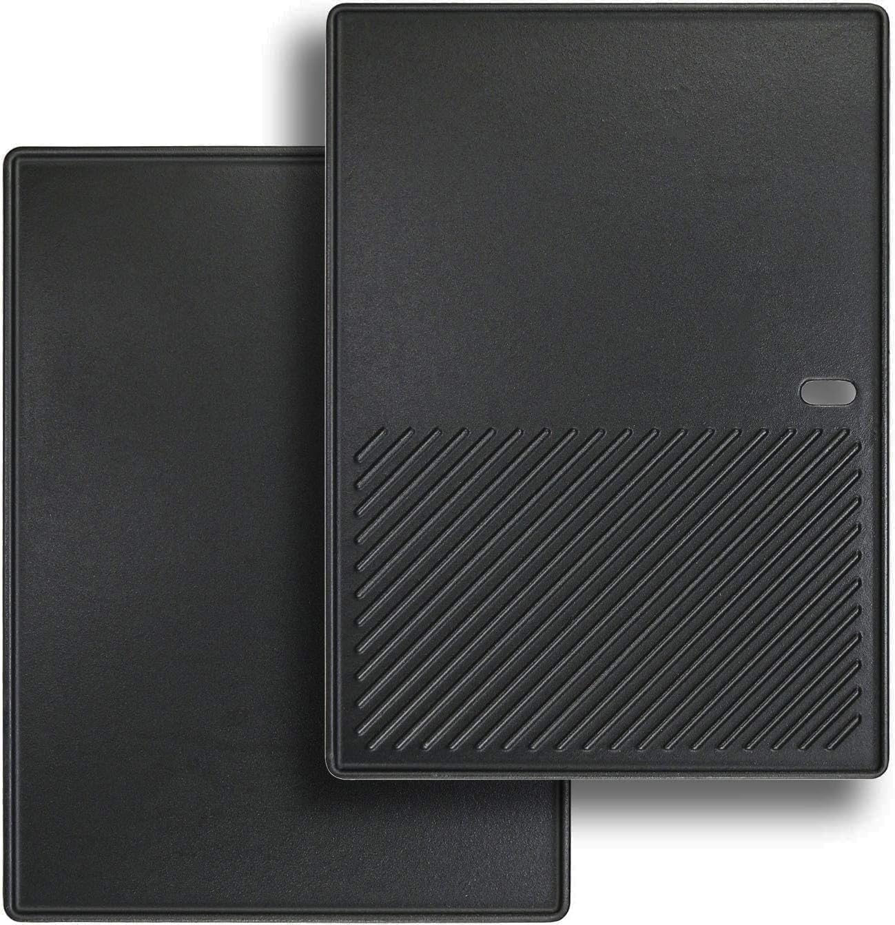 43 x 32cm Cast Iron Griddle for Landmann EMAILLEE Triton 3 and 4 Burner 13190, Enders Boston 4, Enders Monroe PRO 4, Enders Boston 6, BBQ Grill Plate for Gas BBQ Egg Meat Frying BBQ, 1 Pack