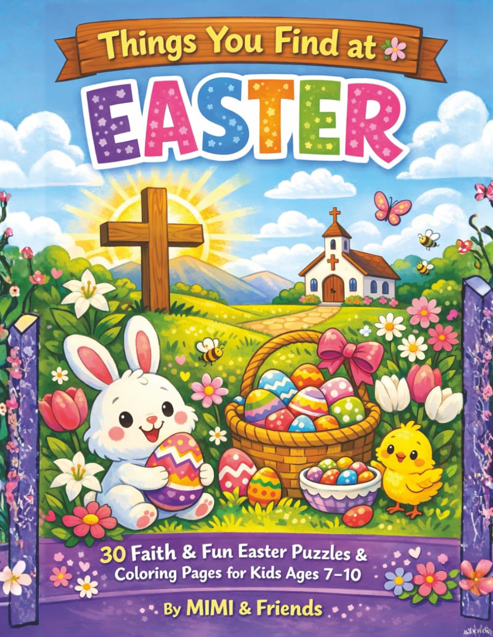 Things You Find at Easter: 30 Faith & Fun Easter Puzzles & Coloring Pages for Kids Ages 7–10 (The “Things You Find…” Adventure Series)