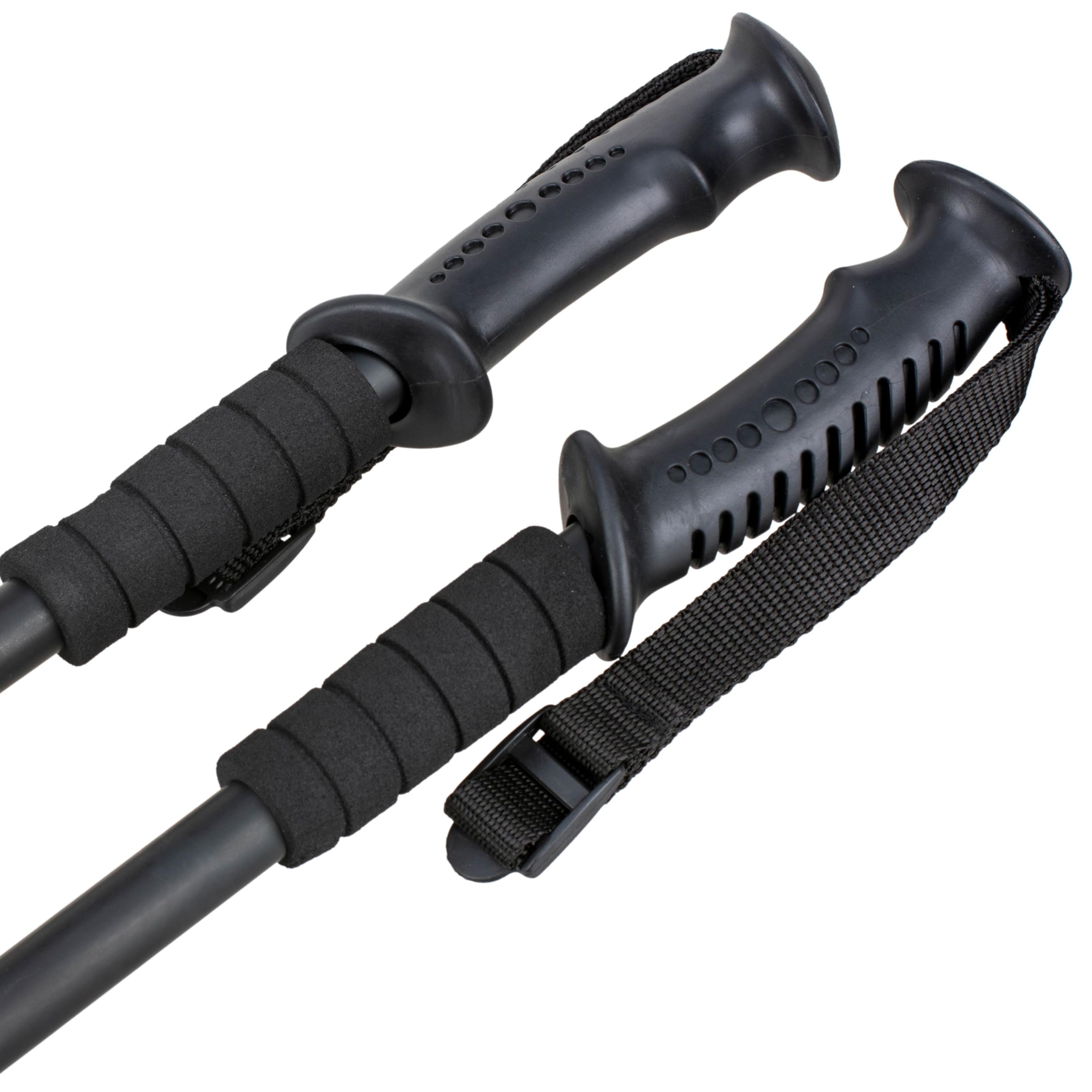 Bastoni da Trekking, Bastoni per Nordic Walking - 65-135 cm - Bastoni da Trekking Ultra-leggeri per Donne e Uomini - Per Escursionismo, Trekking - Anti-shock, Telescopici
