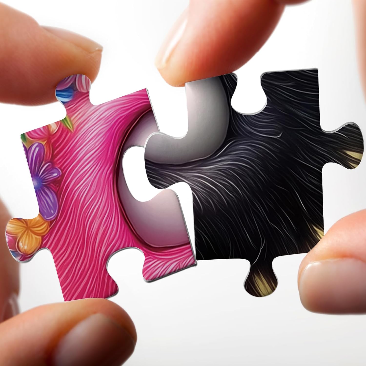Cute Colorful Bird Couple Animal Puzzles for Adults 1000 Pieces image 4