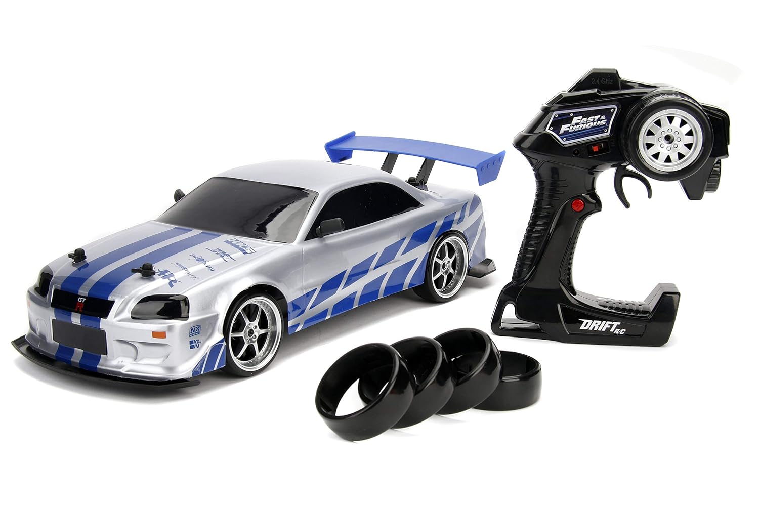Jada Toys Fast & Furious Brian's Nissan Skyline GTR (BN34) Drift Power