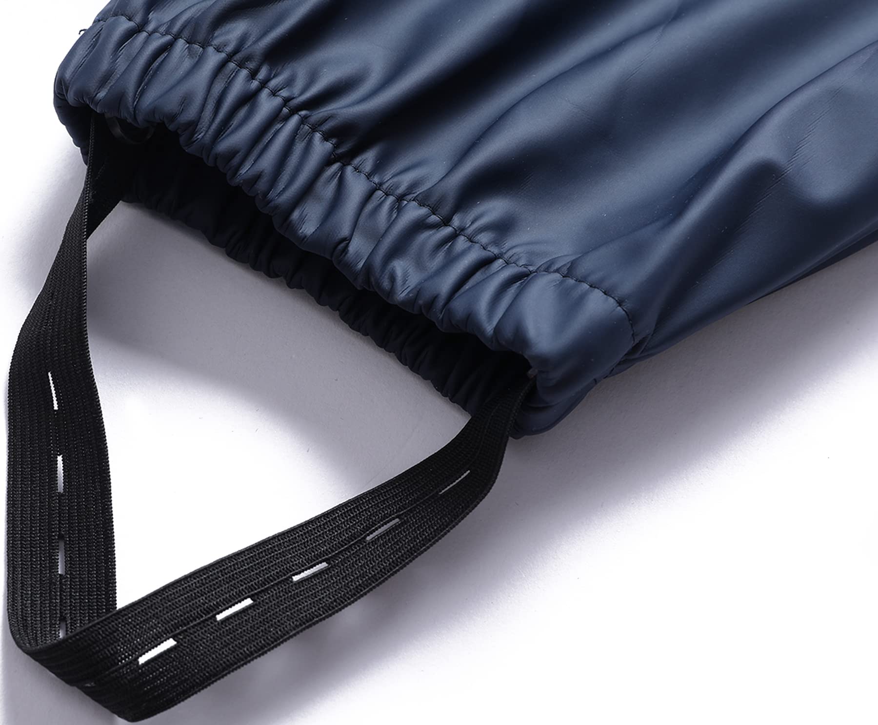 Pantalon Impermeable para Niño Niña a Prueba de Viento Pantalón de Agua Trekking Prueba Sucia Pantalones de Barro Mono con Transpirable Forro Textil YK1665H-SkyBlue-DarkBlue-98