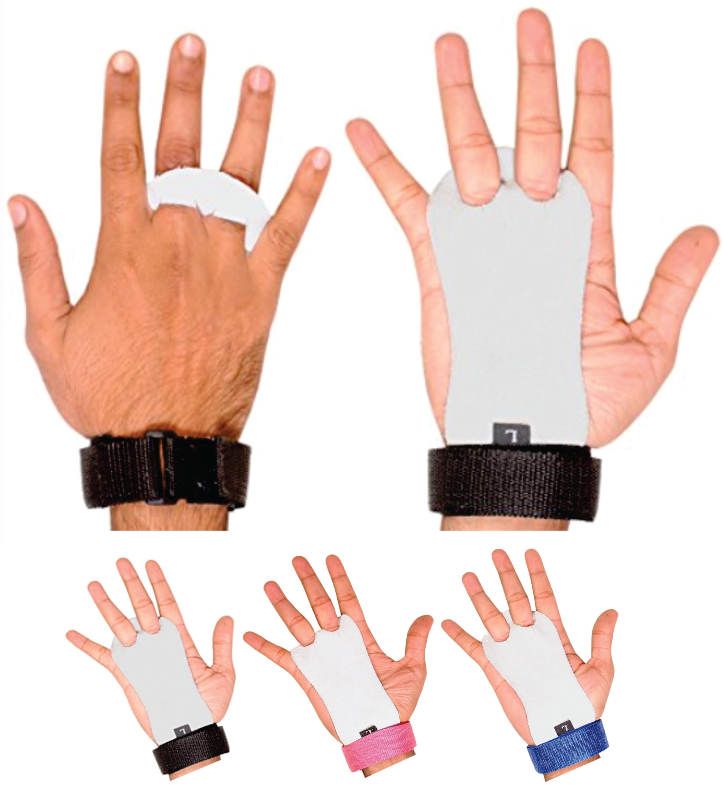 ULTRA FITNESS Gymnastics Grips for Kids & Youth Leather Palm Protector Bar Gloves for Girls & Boys