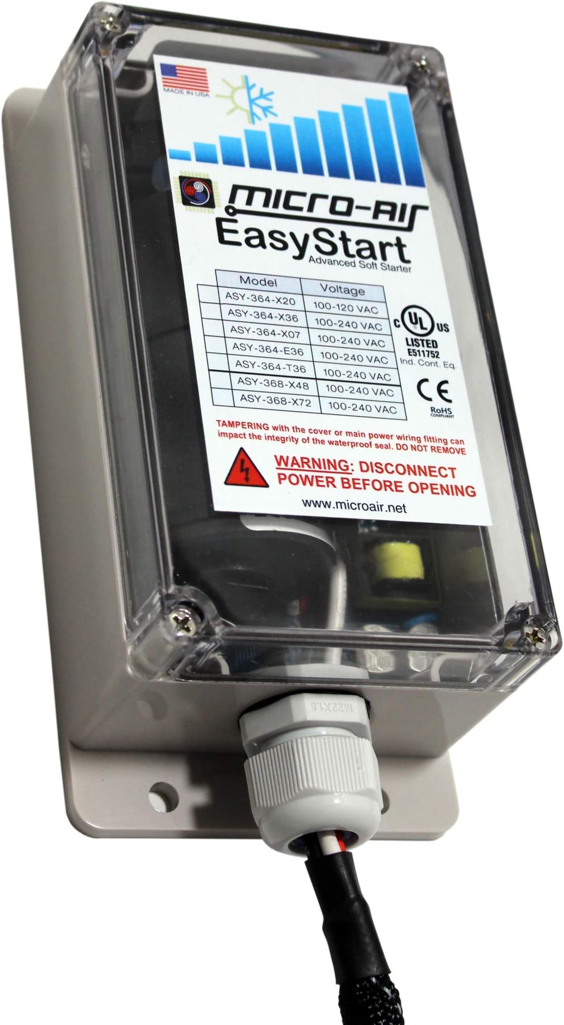 MicroAir Easy Start 364 - RV Air Conditioner Soft Start - Run AC with 1 Generator