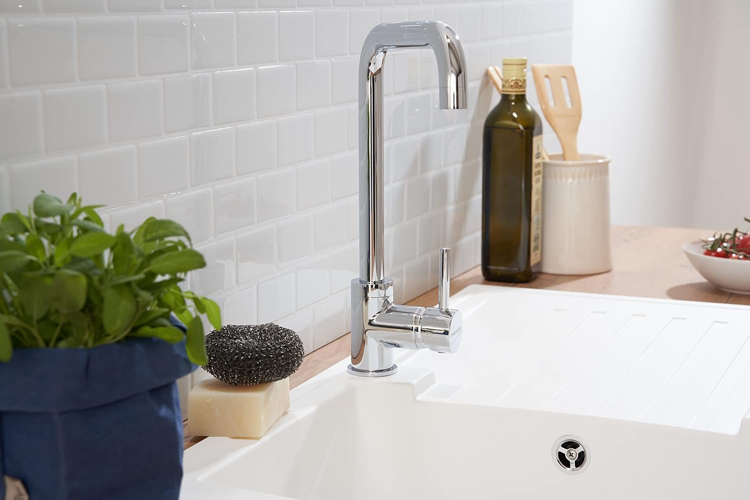 Get Popular Offer respekta Alineo100 Kitchen Sink, White, 86 cm