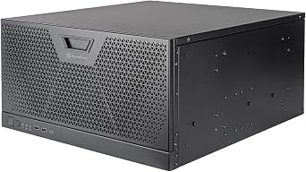 SilverStone Technology RM51 5U Rackmount Server Chassis with Dual 180mm Fans and Enhanced Liquid Cooling Capability, SST-RM51