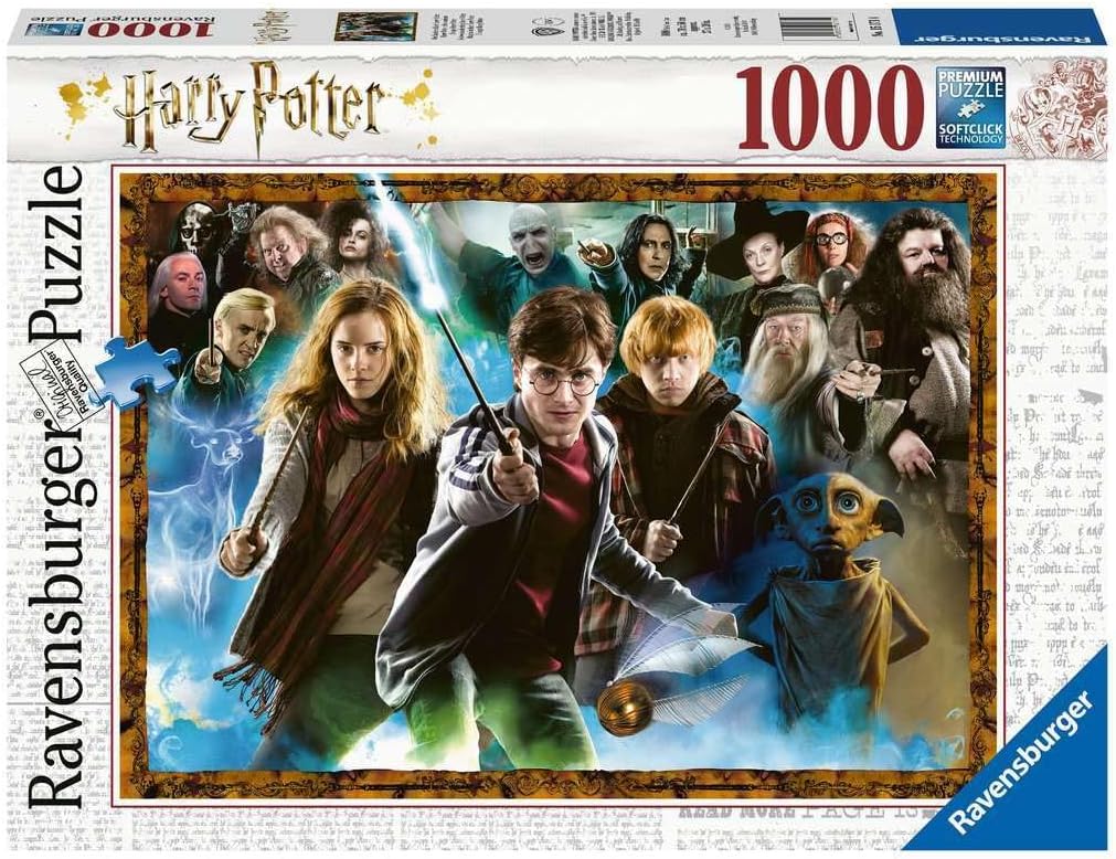 Ravensburger Magical Student Harry Potter 1000 Piece Jigsaw Puzzle for Adults - 15171 - Every Piece is Unique, Softclick Technology Means Pieces Fit Together Perfectly