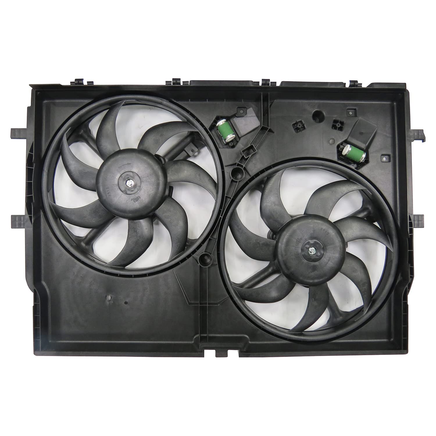 TYC623730 Cooling Fan Assembly Compatible with 2014-2019 Ram Promaster
