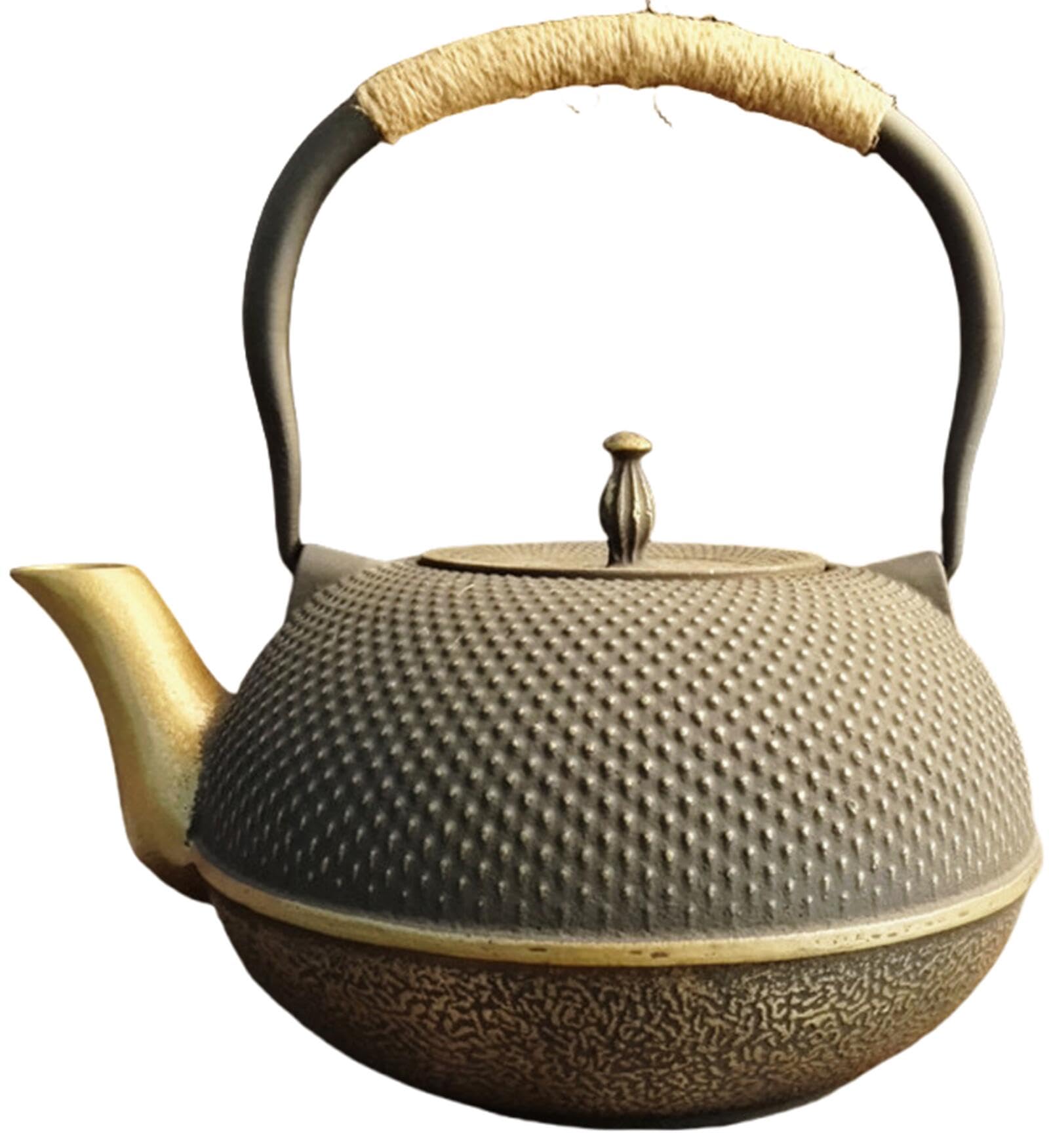 Amazon｜鉄瓶、鉄瓶、急須、お茶セット、窒化無塗装手造りやかん、家庭