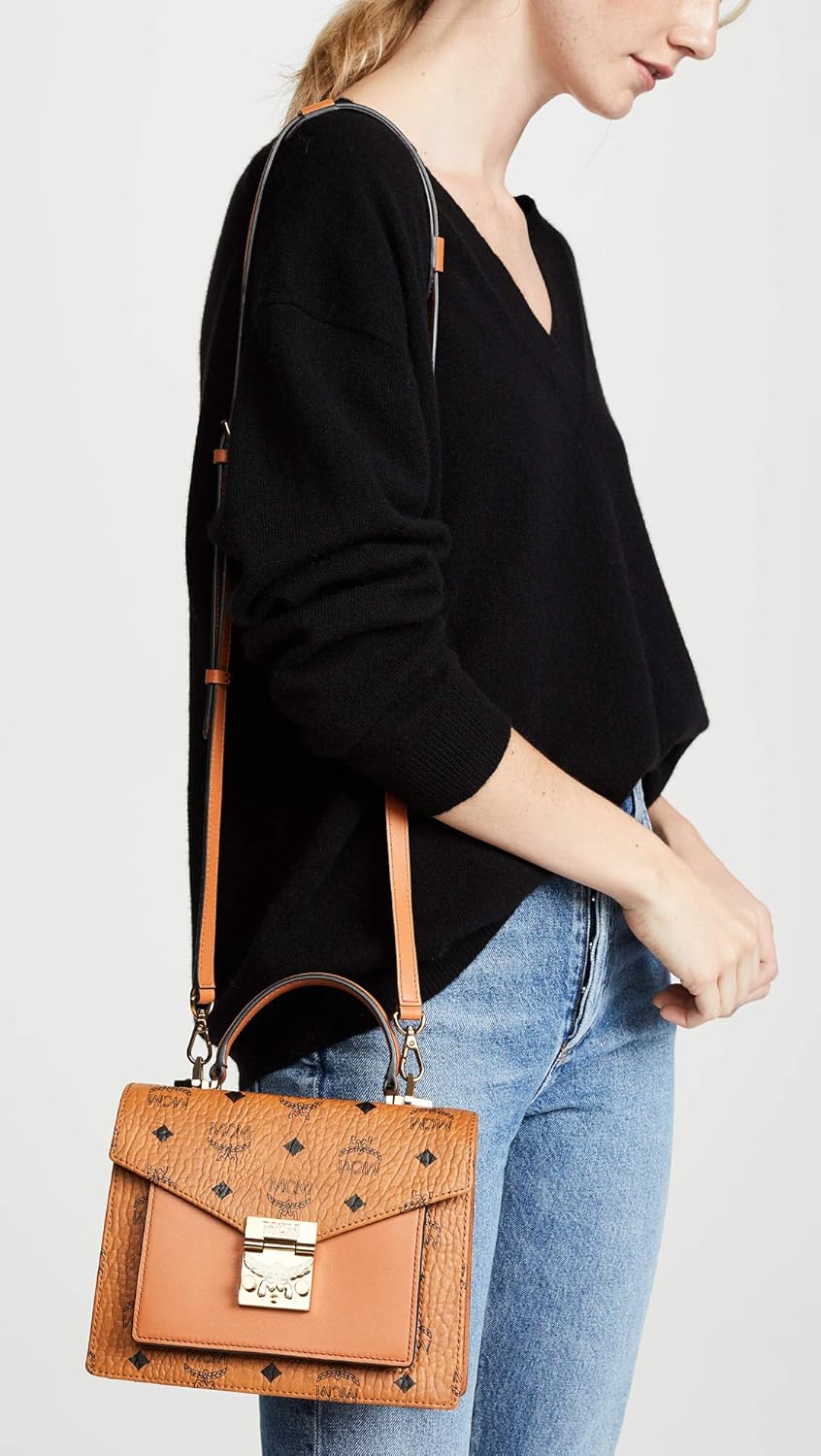 mcm patricia satchel small