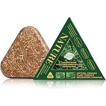 Usman Platycladus Leaf Shampoo Soap, Natural Organic Plant Essence Nourishing Shampoo Bar, Hydrating & Moisturizing Dry & Frizzy Hair, Natural Solid Shampoo for All Hair Types, 4.2oz