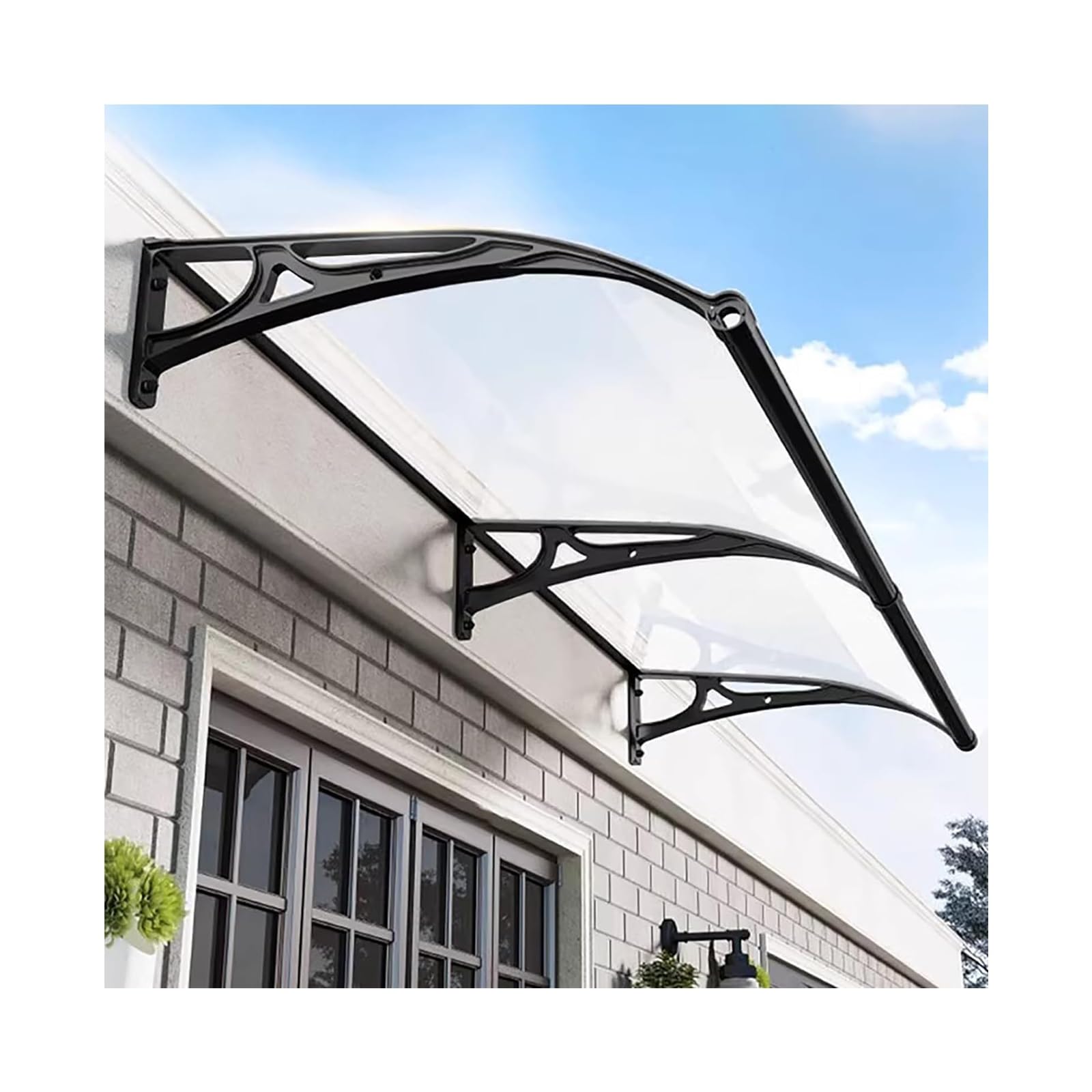Regenschutz für Fenster und Vordächer mit hoher Tragkraft und Stabili für Zuhause und Komfort im Freien