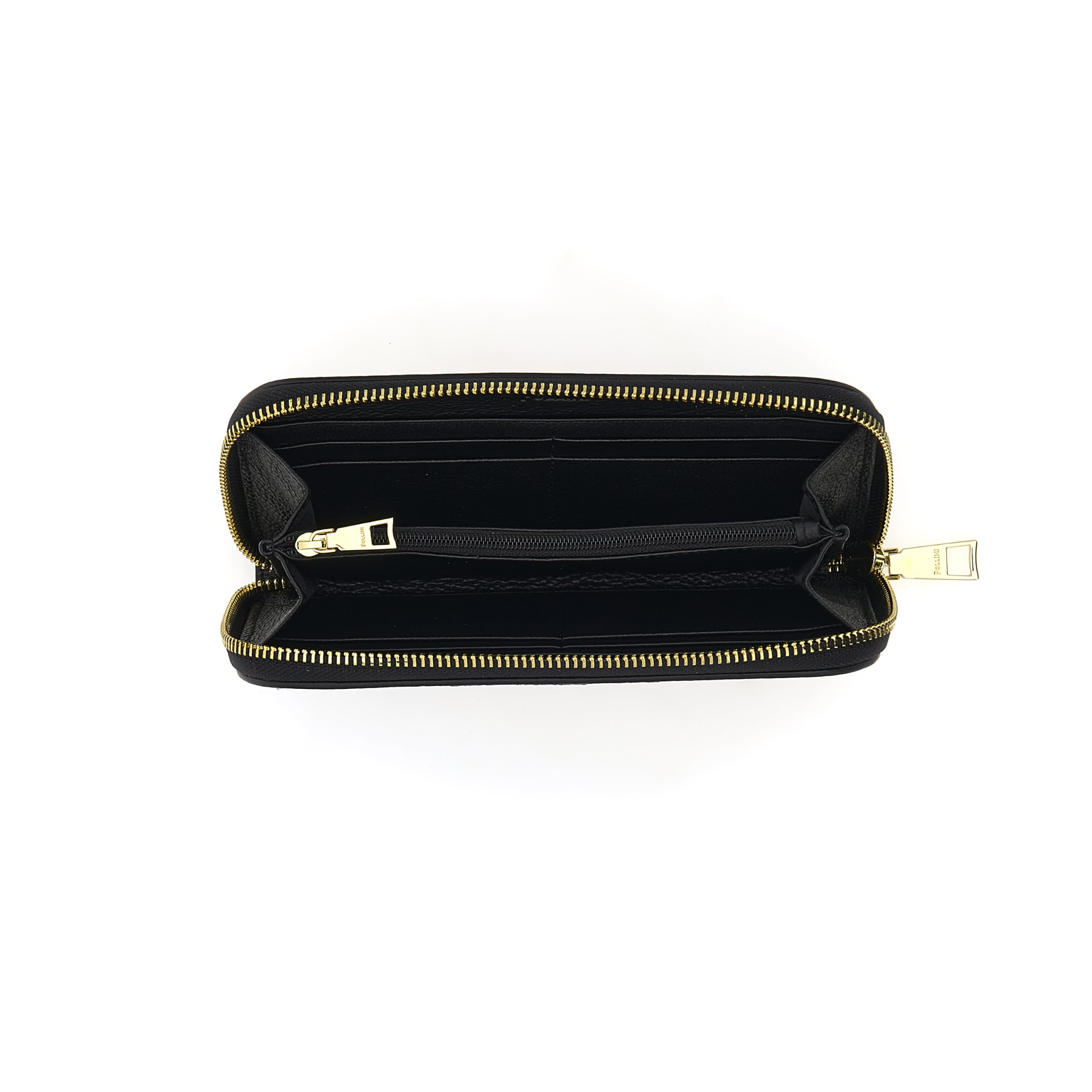 Pollini PORTAFOGLIO HERITAGE CON ZIP E LOGO ALL-OVER | Portafoglio con Zip