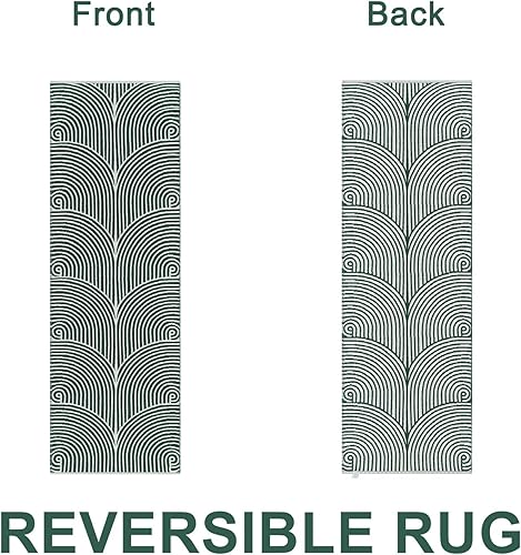 Miniatura 28 de Tiffasea Tapetes para puerta de interior, alfombra de área pequeña lavable beige de 2 x 3 pies, tapete reversible para puerta delantera, alfombra