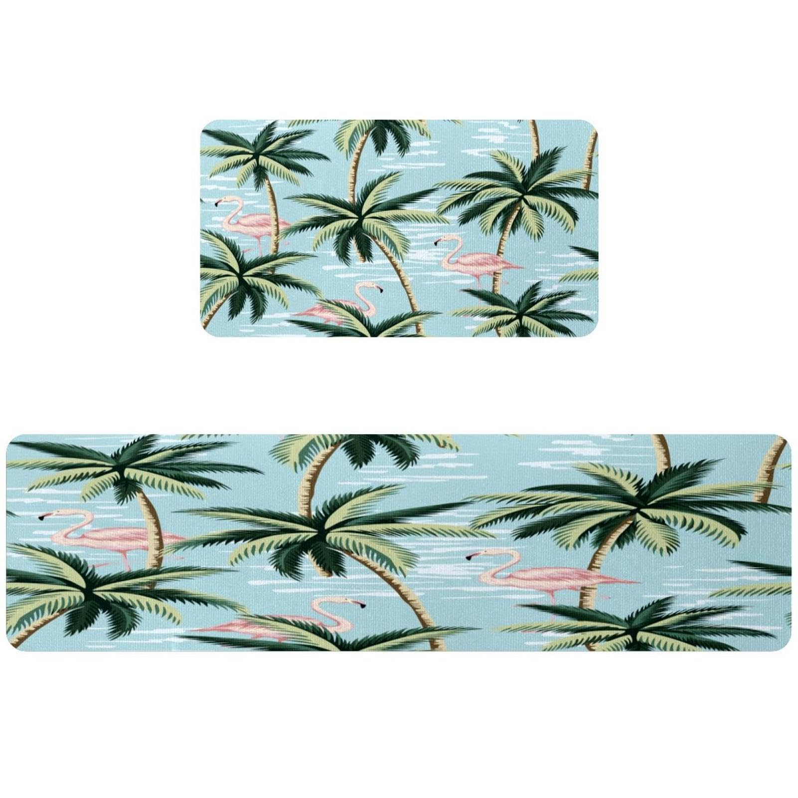 Tapis de cuisine pour couloir et buanderie lot de 2 antidérapants