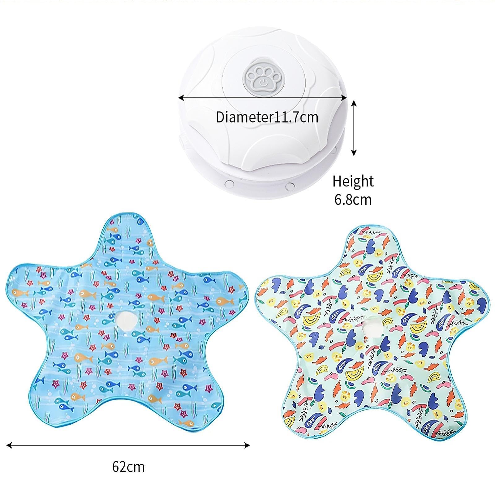 Sharplace Juguete Interactivo para Gatos, Divertido Pateador de Ejercicio, Juguete para Gatos con Palo para Gatitos para de Gatitos, Adulto Aburrid, Azul