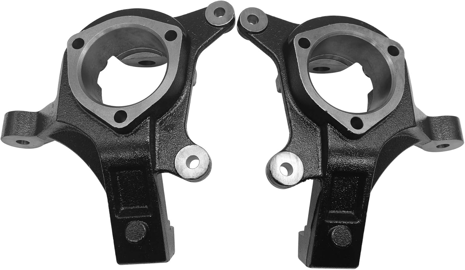 Pair 3" Lift Spindles Knuckles Front For 2WD ONLY Truck & SUV For 2007-2015 GMC Sierra 1500 Yukon For 2007-2015 Chevrolet Silverado 1500 Tahoe For 2007-2015 Cadillac Escalade Non-HD ONLY