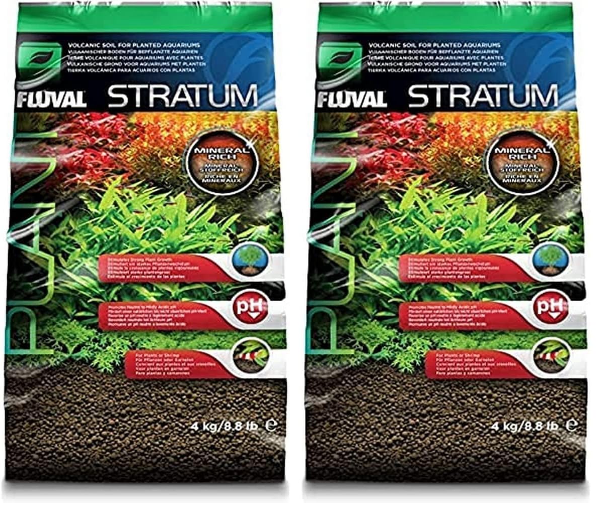 Fluval Stratum Substrate - Plant & Shrimp Growth -9 Fluval Stratum Substrate - Plant & Shrimp Growth -9