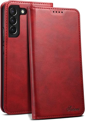 Funda protectora TACOO para Galaxy S22 5G 6.1 2022 128 GB 256 GB, de piel ajustada, con función atril y ranura para tarjetas de dinero para niñas y