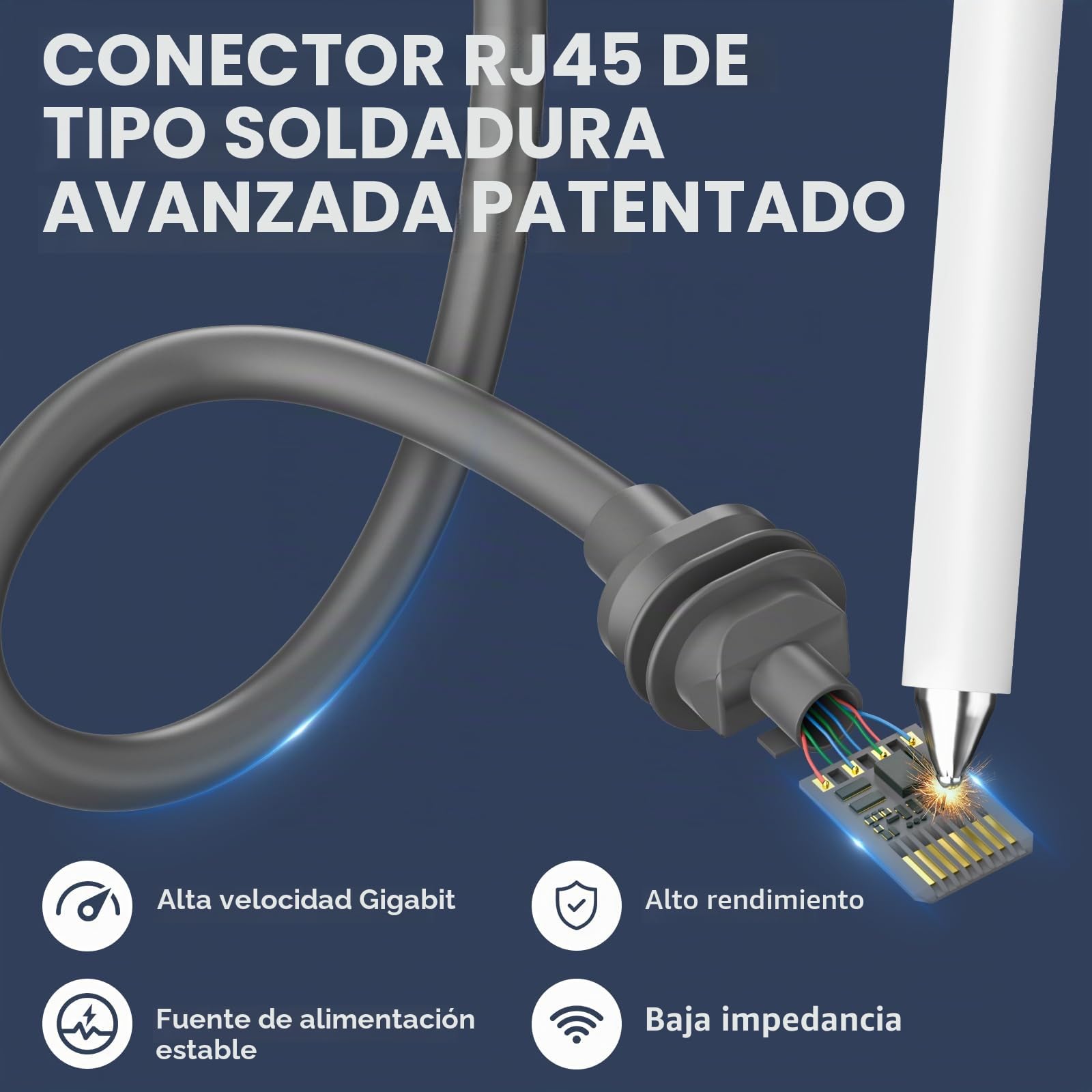 Starlik Gen 3 - Cable de Extensión Impermeable para Starlik Standard V3, Cable V3 para Generation 3(10M)