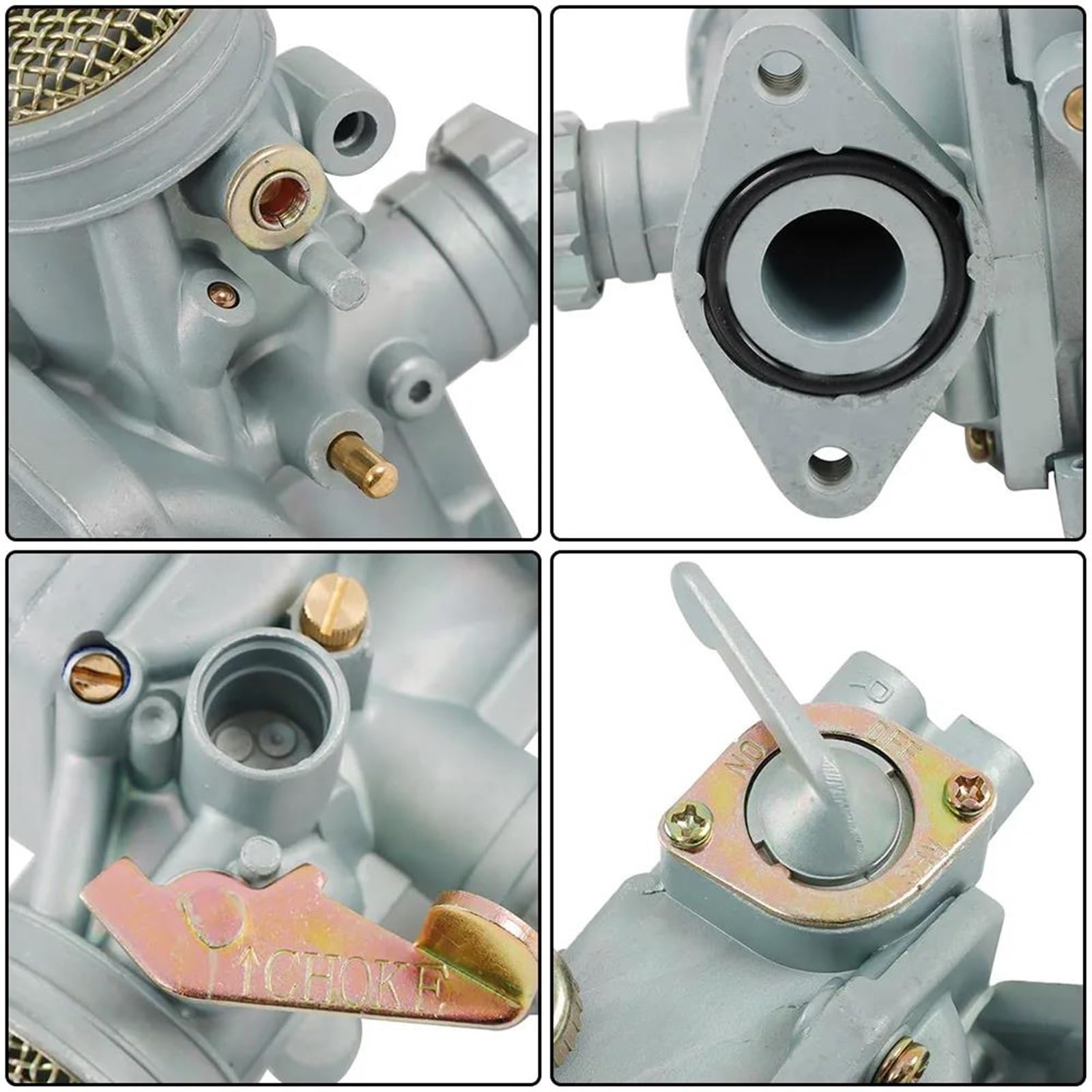 Carburador Metálico Carburador con Cable del Acelerador para CT70 para Trail 1969 1970 1971 1972 1973 1974 1975 1976 1977 para K0 para K1 para K2 para K3 Carburador Carburadores para Moto