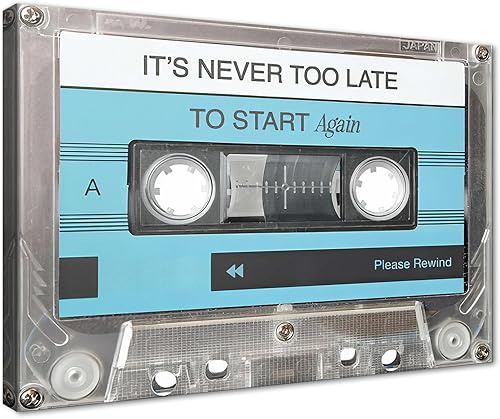 Miniatura 19 de Novatique Arte de pared inspirador retro, cinta de cassette, arte de pared, citas inspiradoras, ilustraciones para adolescentes, citas positivas,