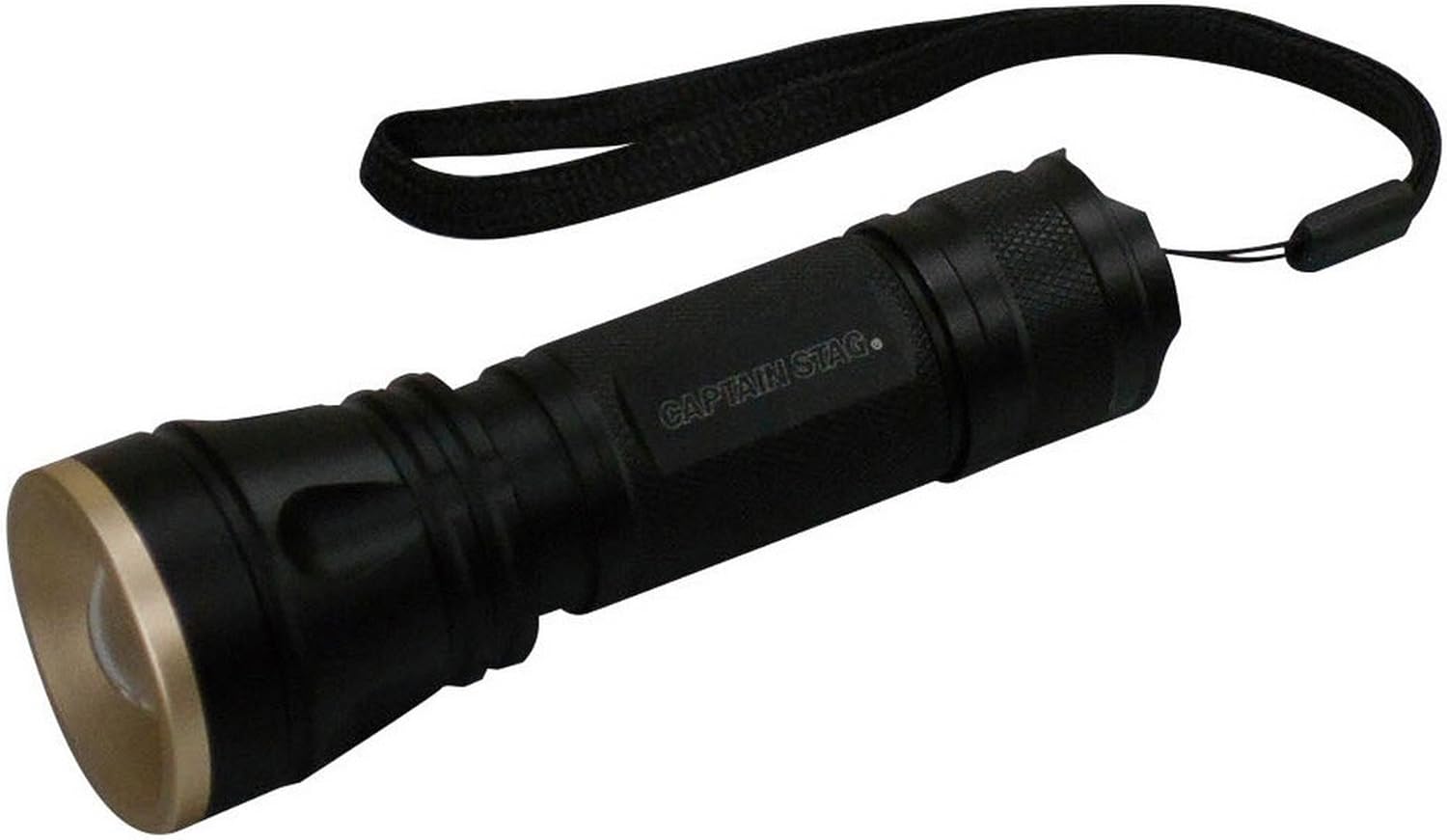 Captain Stag 3W-120 Raigin Aluminum Power Chip LED Light, Brightness 120 Lumens, Approx. 3 Hours of Continuous Illumination, Approx. 6 Hours of Continuous Lighting (Low)