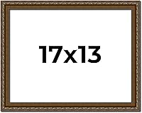 Vista 74 de Marco de fotos completo de madera dorada envejecida de 16 x 20 pulgadas con plexiglás acrílico UV, parte trasera de tablero de espuma y accesorios