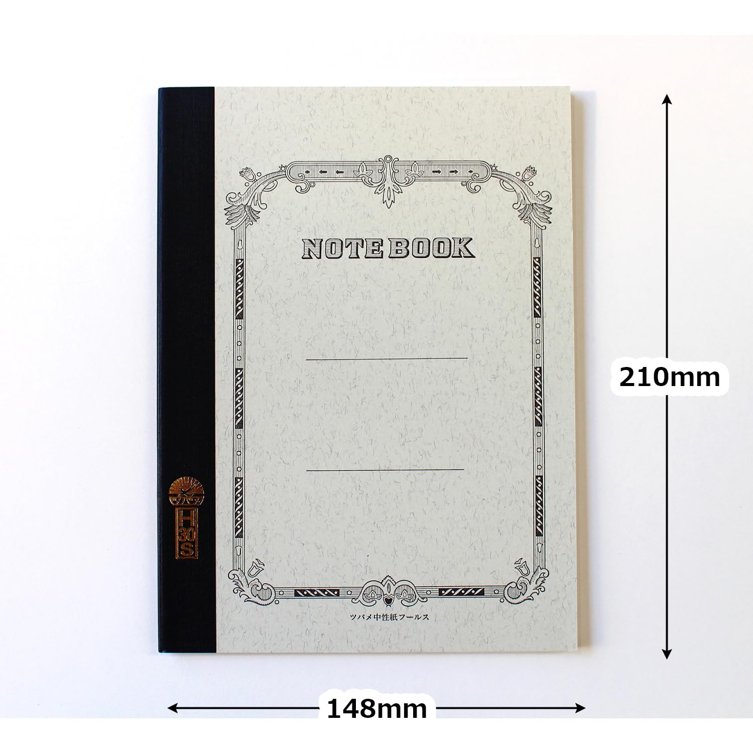 ツバメノート Tsubame Notebook, A5, Horizontal Ruled, 30 Sheets, H2001, Pack of 2 H30S-2P