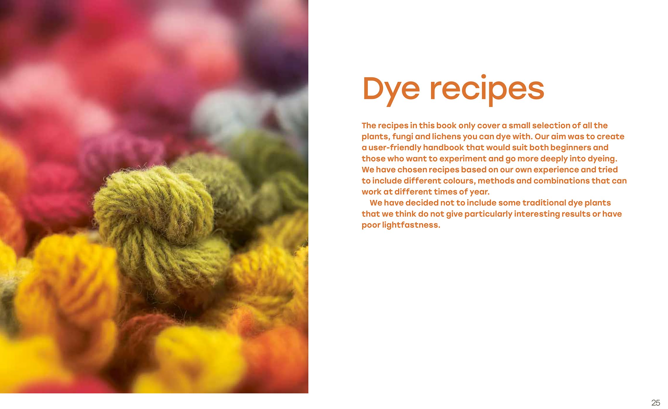Natural Yarn Dyes: 25 Vibrant & Sustainable Recipes