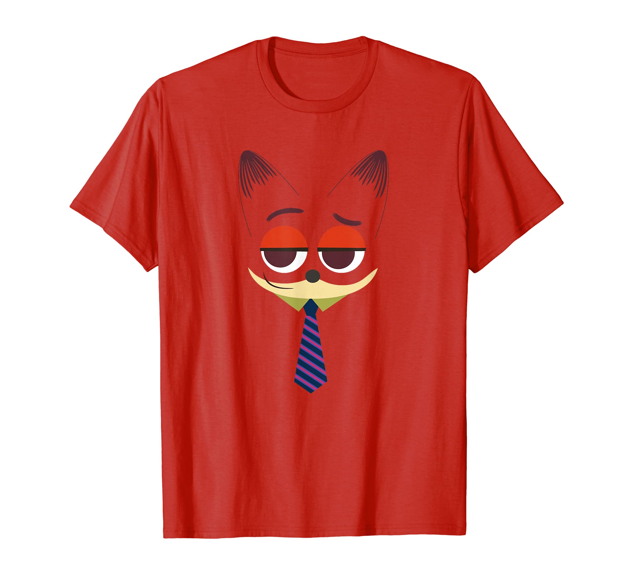 Amazon | ディズニー ズートピア ニックワイルドフェイス Tシャツ | T