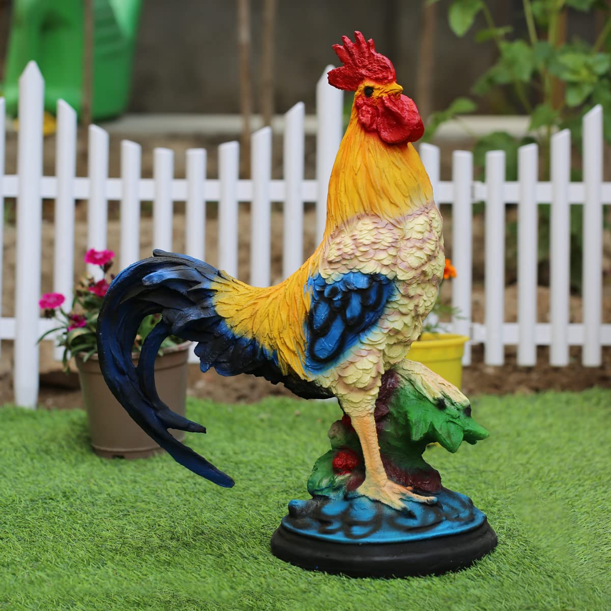 Wonderland Resin Big Hen Garden Statue (for Indoors and Ourdoor Decor Items) (B09X12SBCY) Amazon Price History, Amazon Price Tracker