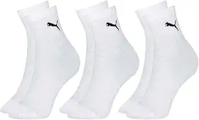 Kit 03 Pares Meia Cano Médio Puma Respirável Feminina