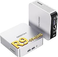 Vista 1 de GEEKOM Mini PC A8 con AMD Ryzen 9 8945