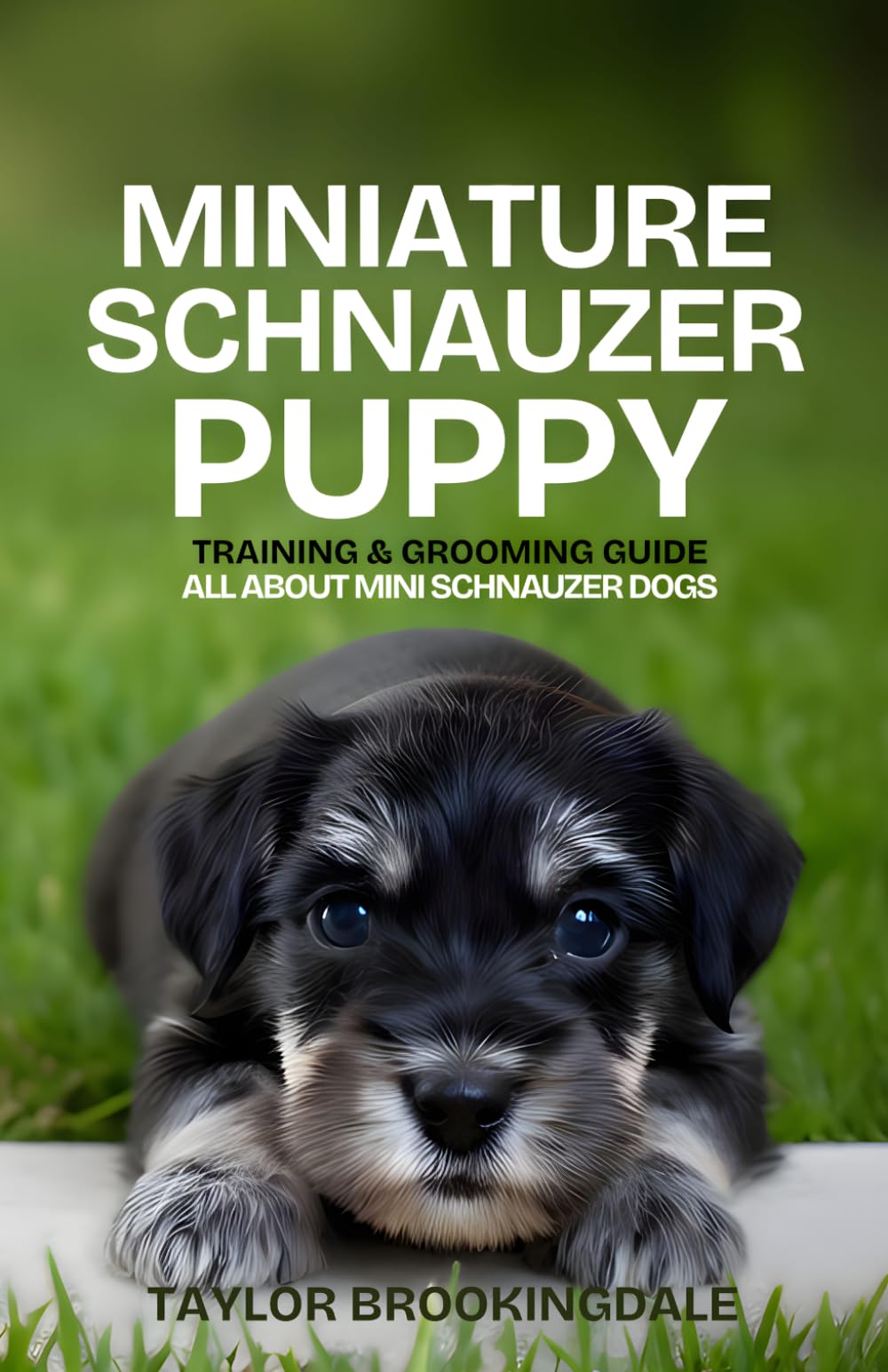 Miniature Schnauzer Puppy Training and Grooming Guide: All About Mini Schnauzer Dogs: Positive Reinforcement Methods for House & Potty Training, ... Yorkies, Golden Retrievers, Bulldogs & More)