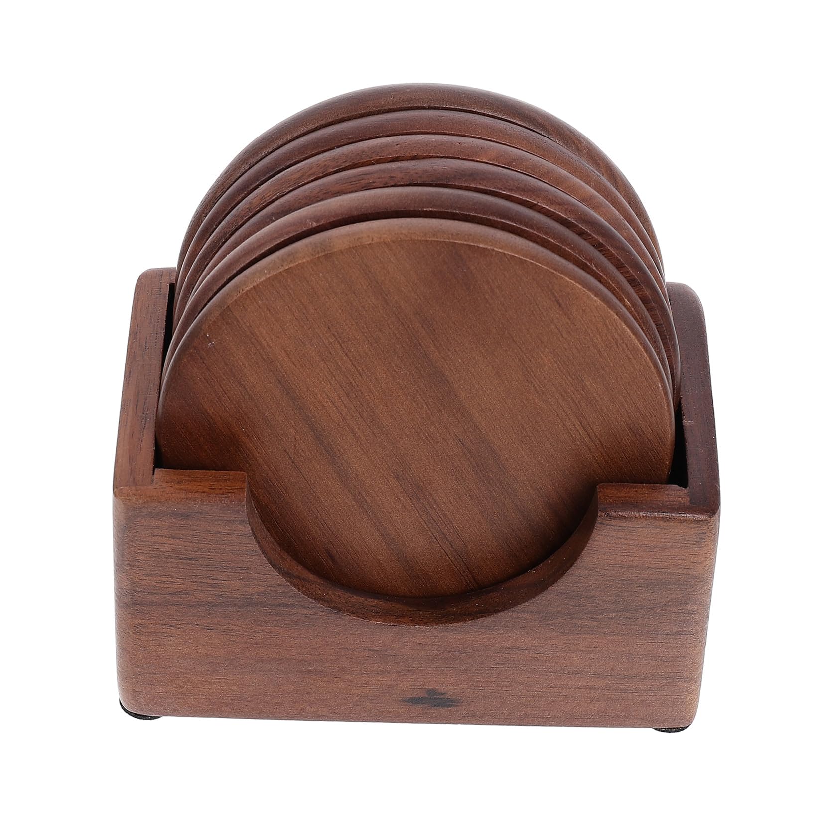 Sous verres ronds tapis isolants antidérapants pour tasses dessous de verre cuisine