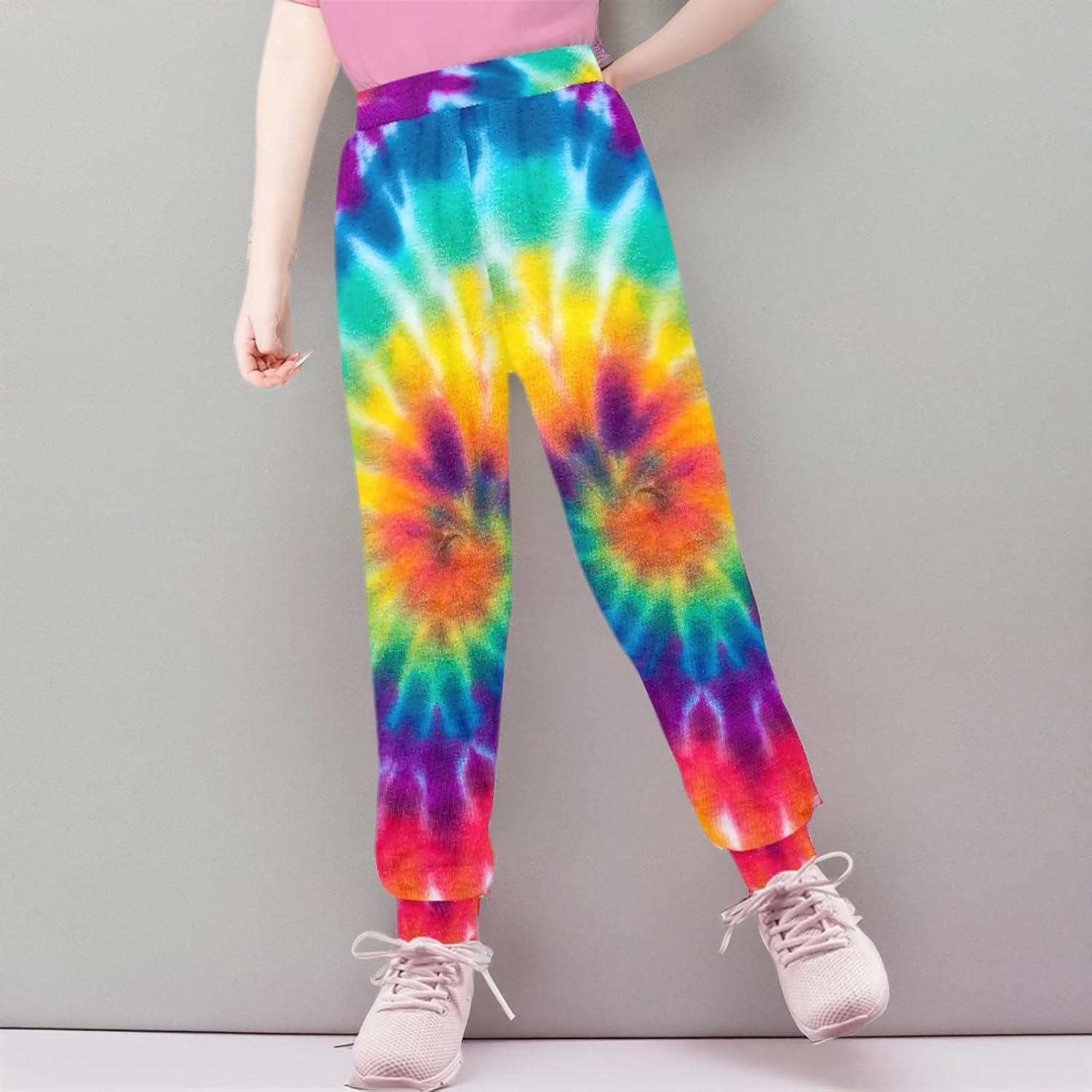 Renewold 4-15T Boys Pants Girls Casual Joggers Sports Sweatpants Activewear Clothes - Image 7