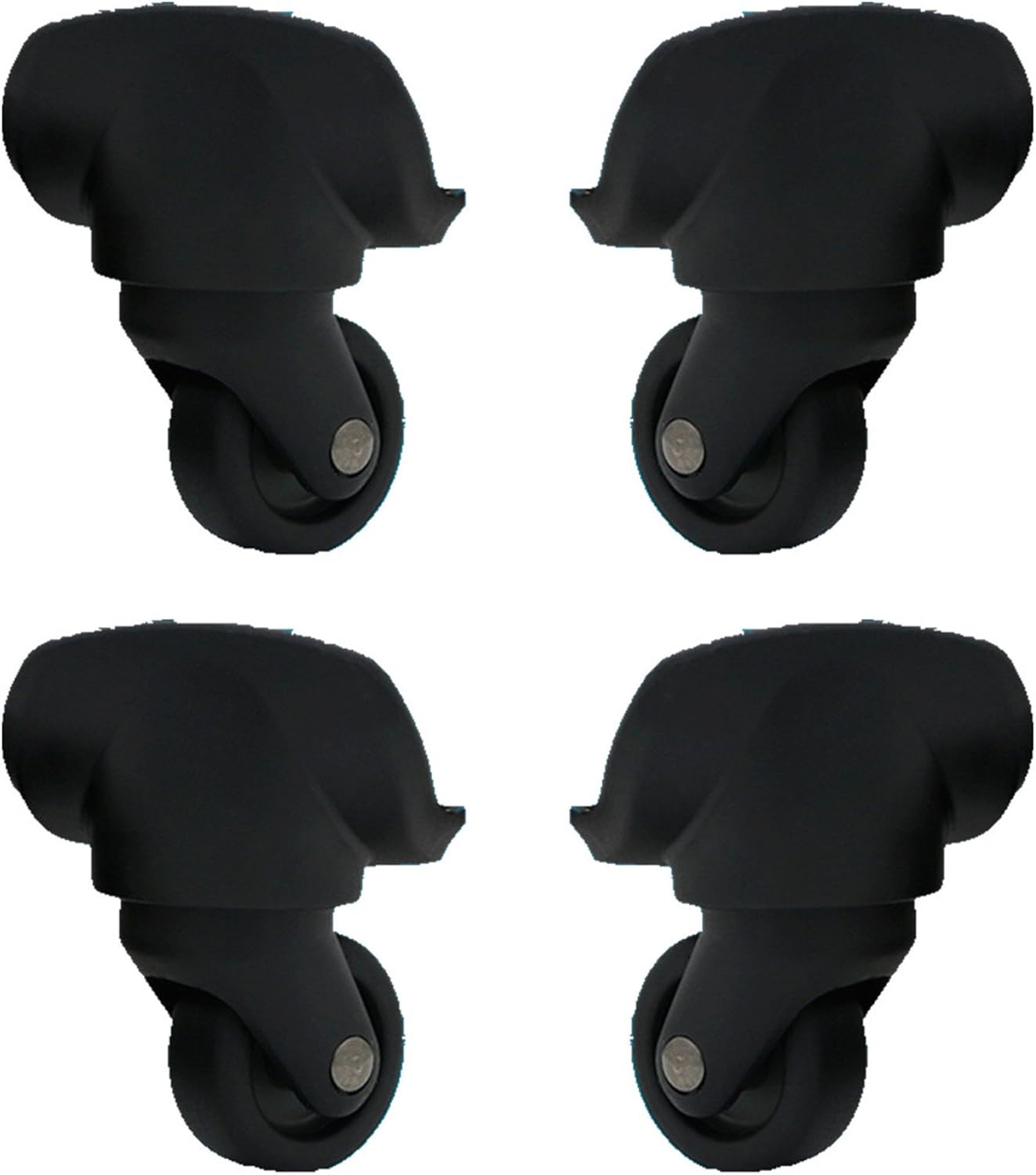 W058 (Di Long) Replacement Luggage Wheels For DIY (2 pair