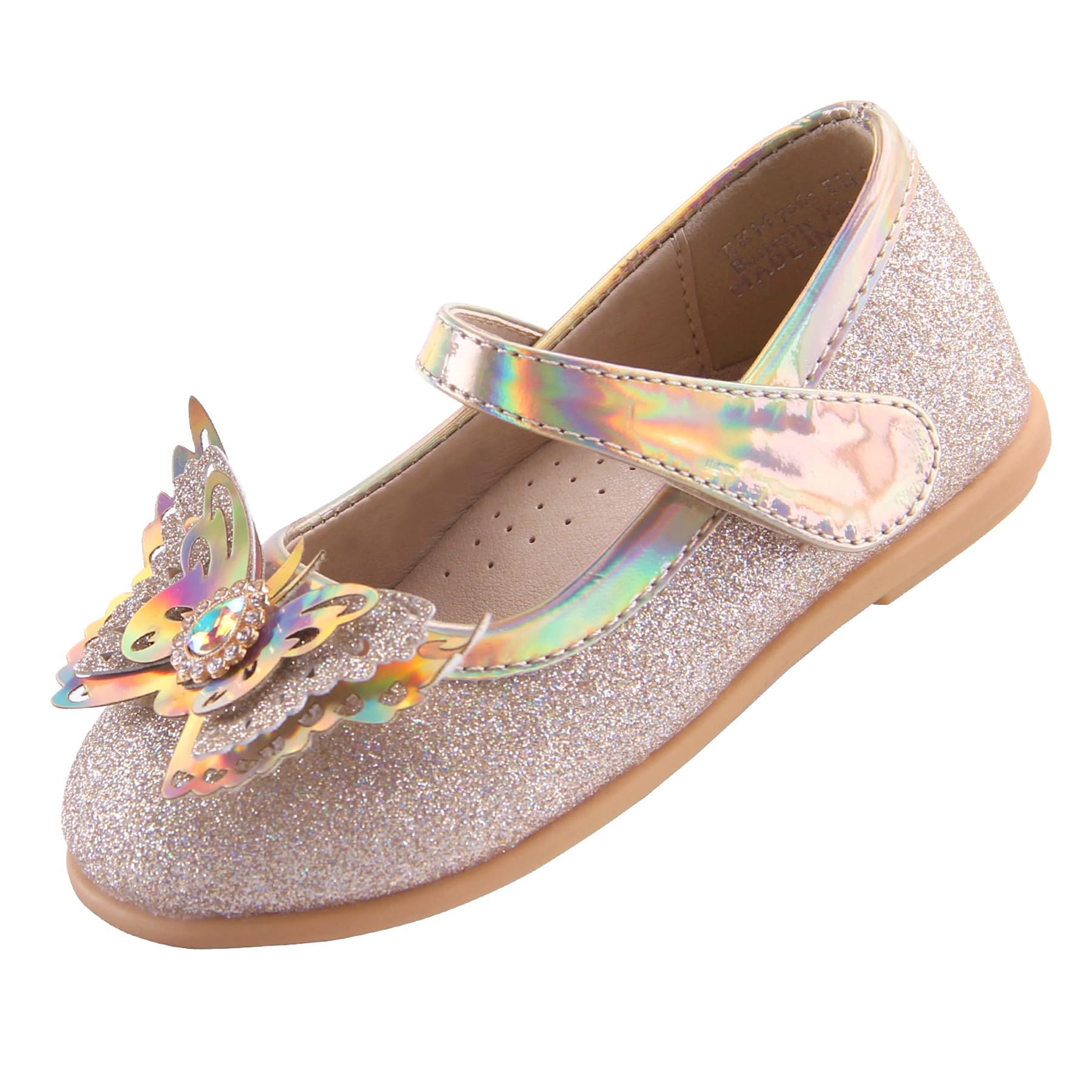 EIGHT KM - Kleinkind Mädchen Kleid Ballerinas Schuhe - Mary Jane Wohnungen - Prinzessin Hochzeit Schuhe