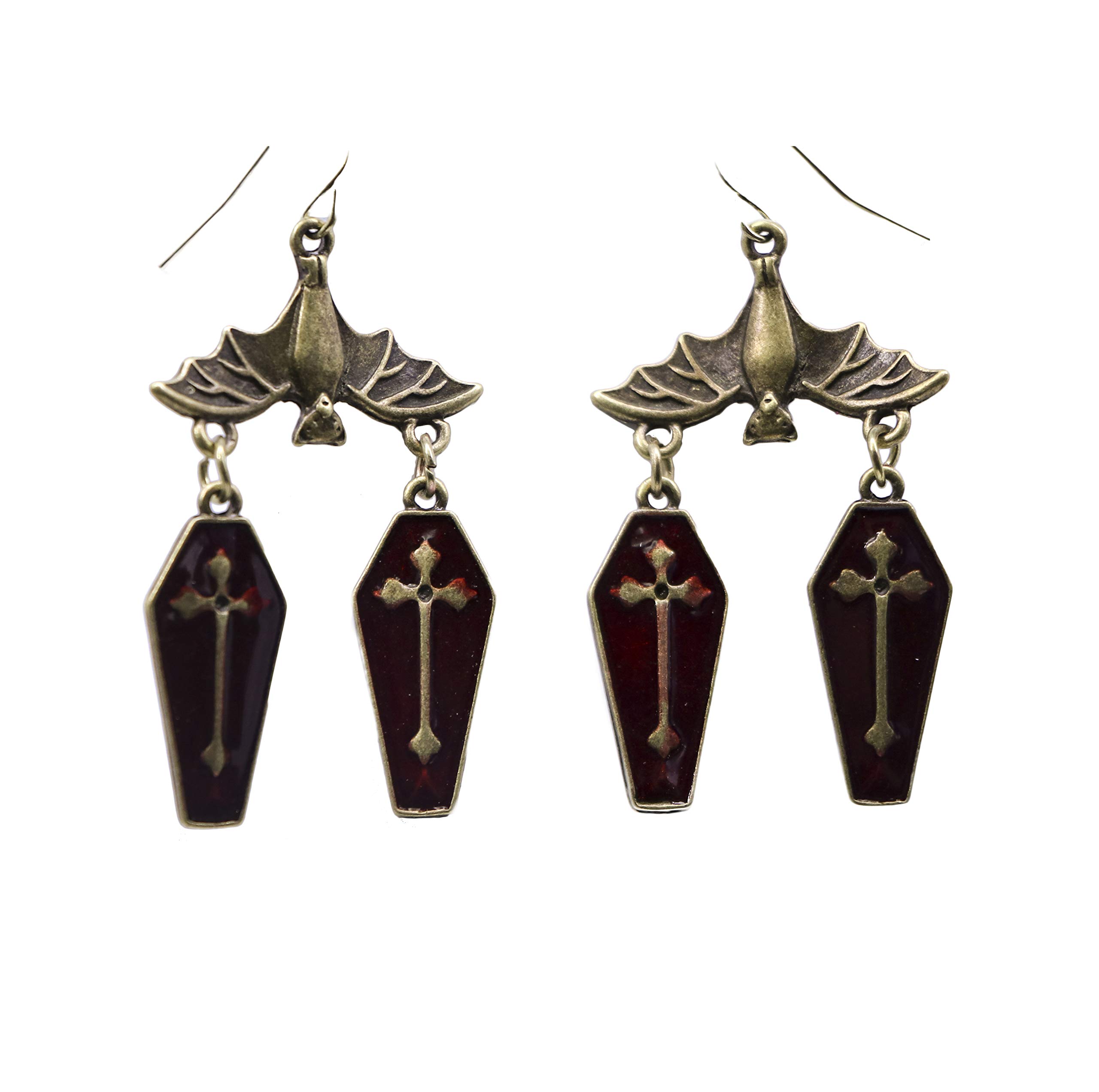 Arsimus Gothic Bat Earrings