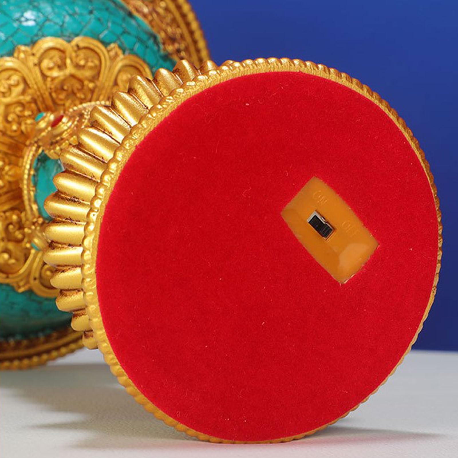 Amazon.co.jp : Ksikdeg チベット LED バターランプ 無煙 無火 仏教