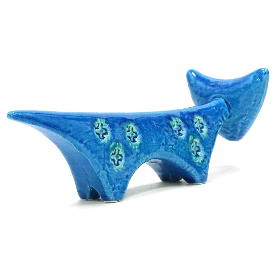 Bitossi ビトッシ Rimini Blu リミニブルー Cat 猫 Rimini Blu Sitting