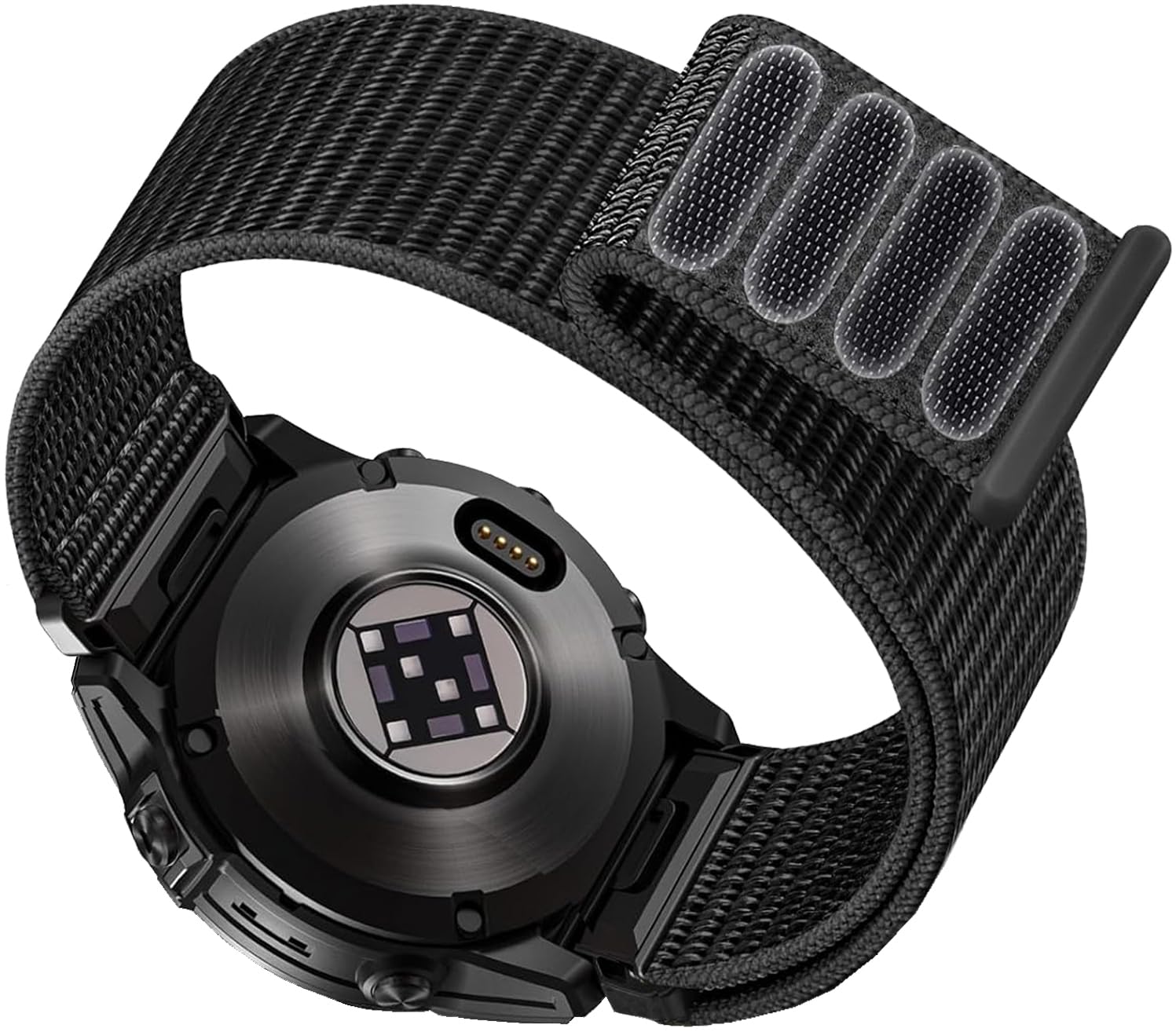 Zitel® Band Compatible with Garmin Smartwatch for Fenix 8 47mm, Fenix 7/7 Pro, Fenix 6/6 Pro, Fenix 5/5 Plus, Epix Pro Gen 2 47mm, MARQ Gen 2, Forerunner 965/955, Nylon 22mm Sport Strap-image-35